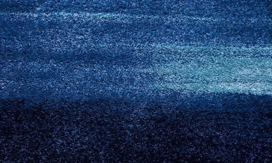 a dark blue area with a white stripe on it