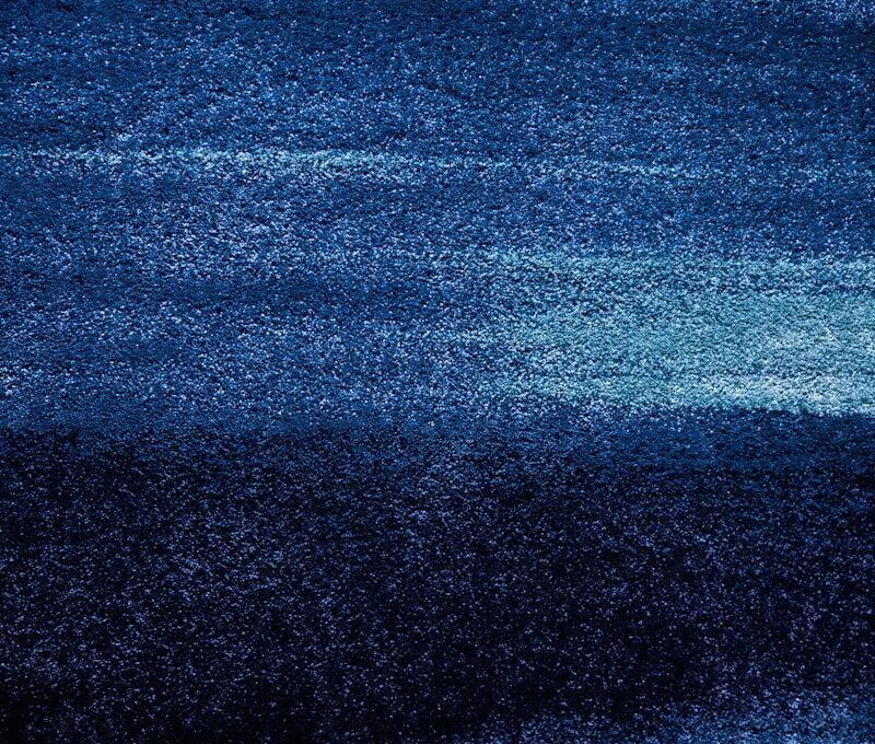 a dark blue area with a white stripe on it