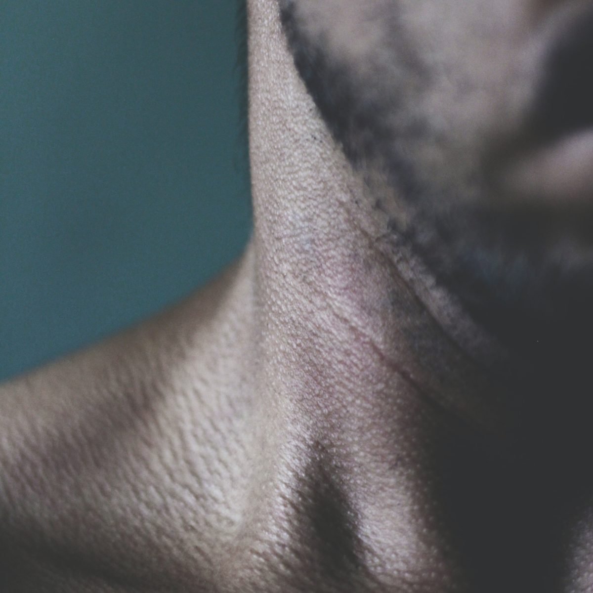 person's neck